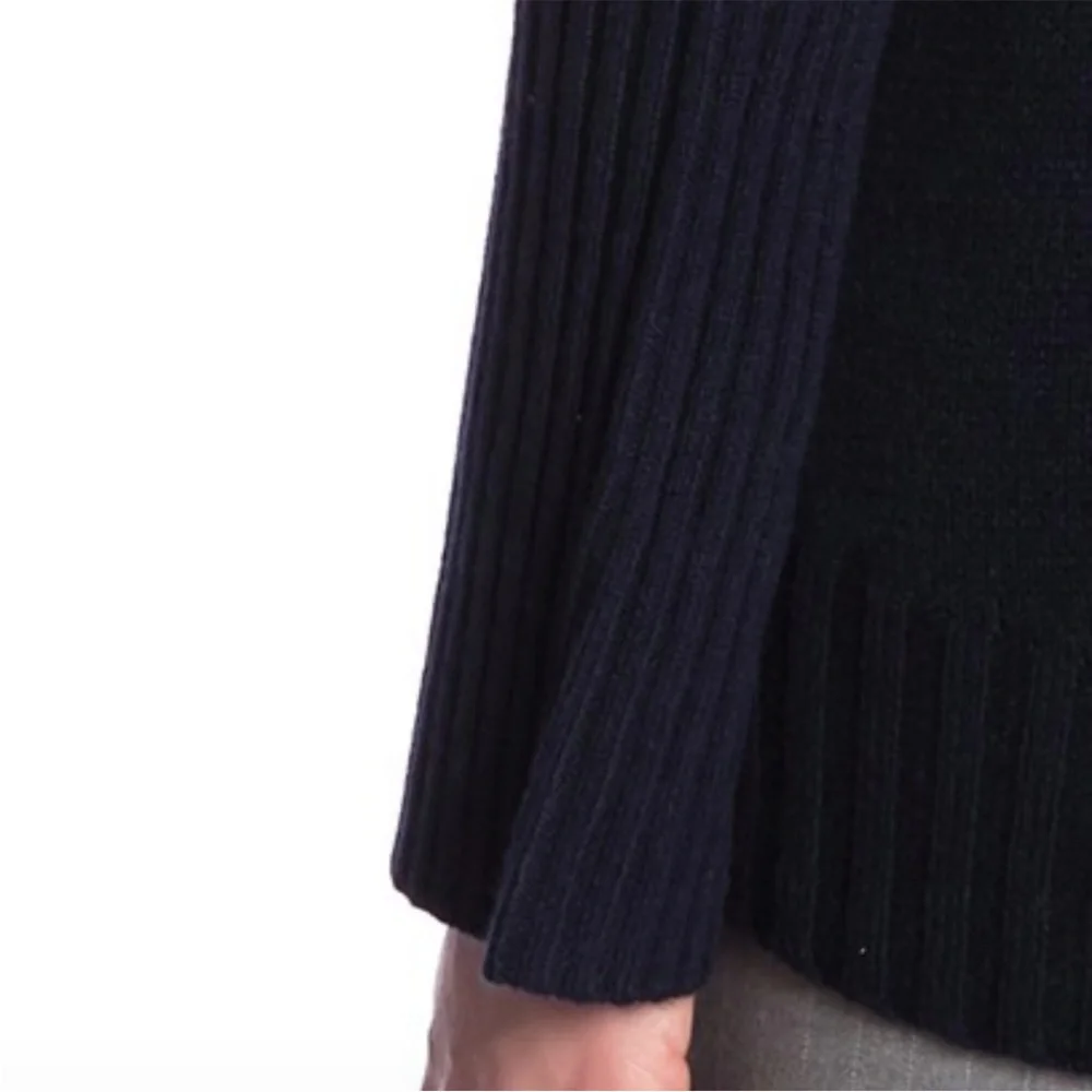 360Cashmere Maikee Navy Cashmere Sweater Small